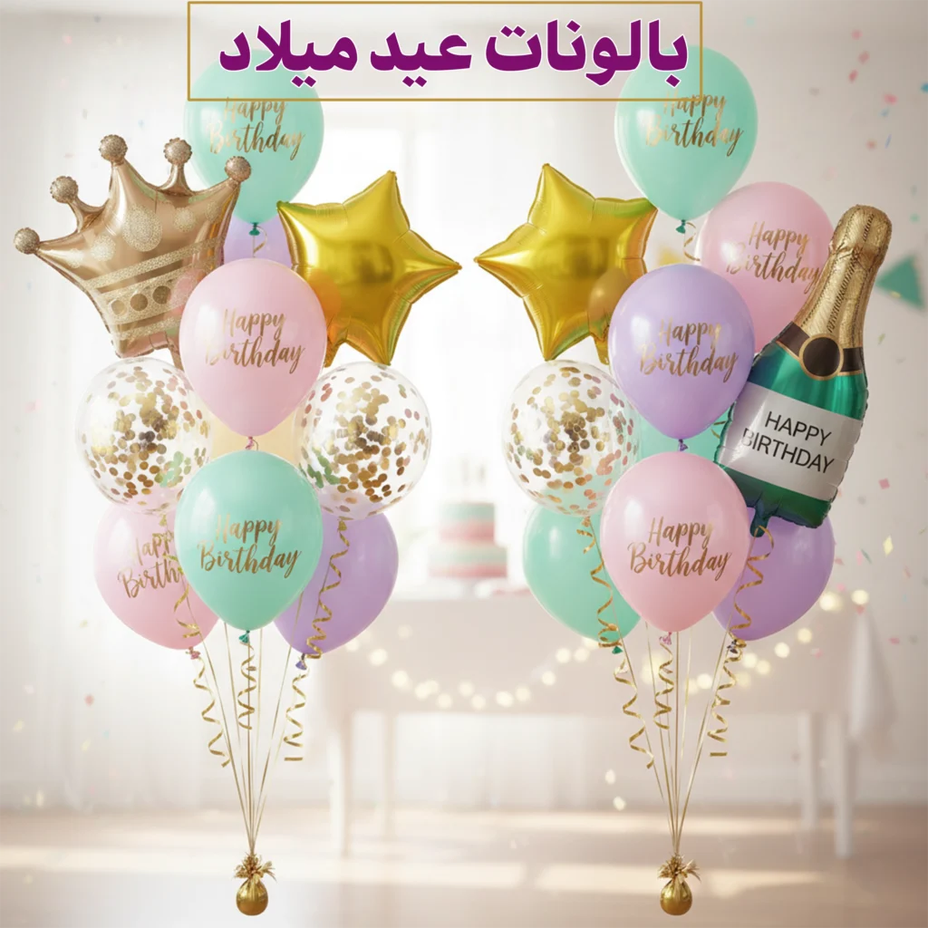 بالونات عيد ميلاد